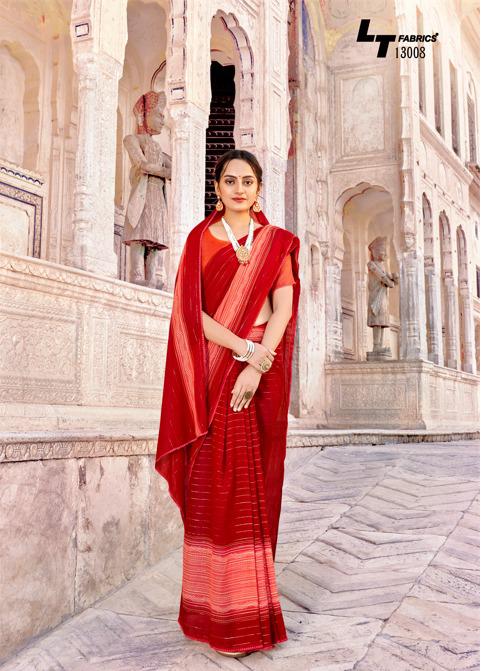 Lt Kajal Fancy Ethnic Wear Wholesale Printed Designer Saree Catalog